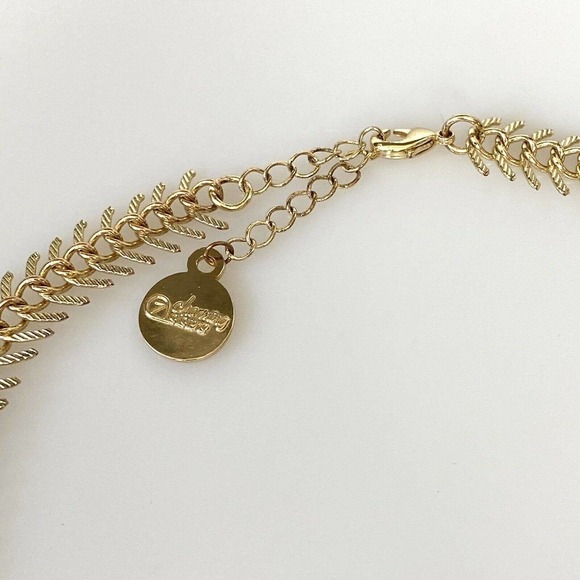 Necklace 7 Charming Sisters Gold Tone Modern Vintage Inspired - Picture 4 of 8